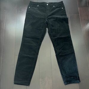 Well Worn Black Straight Leg Pants